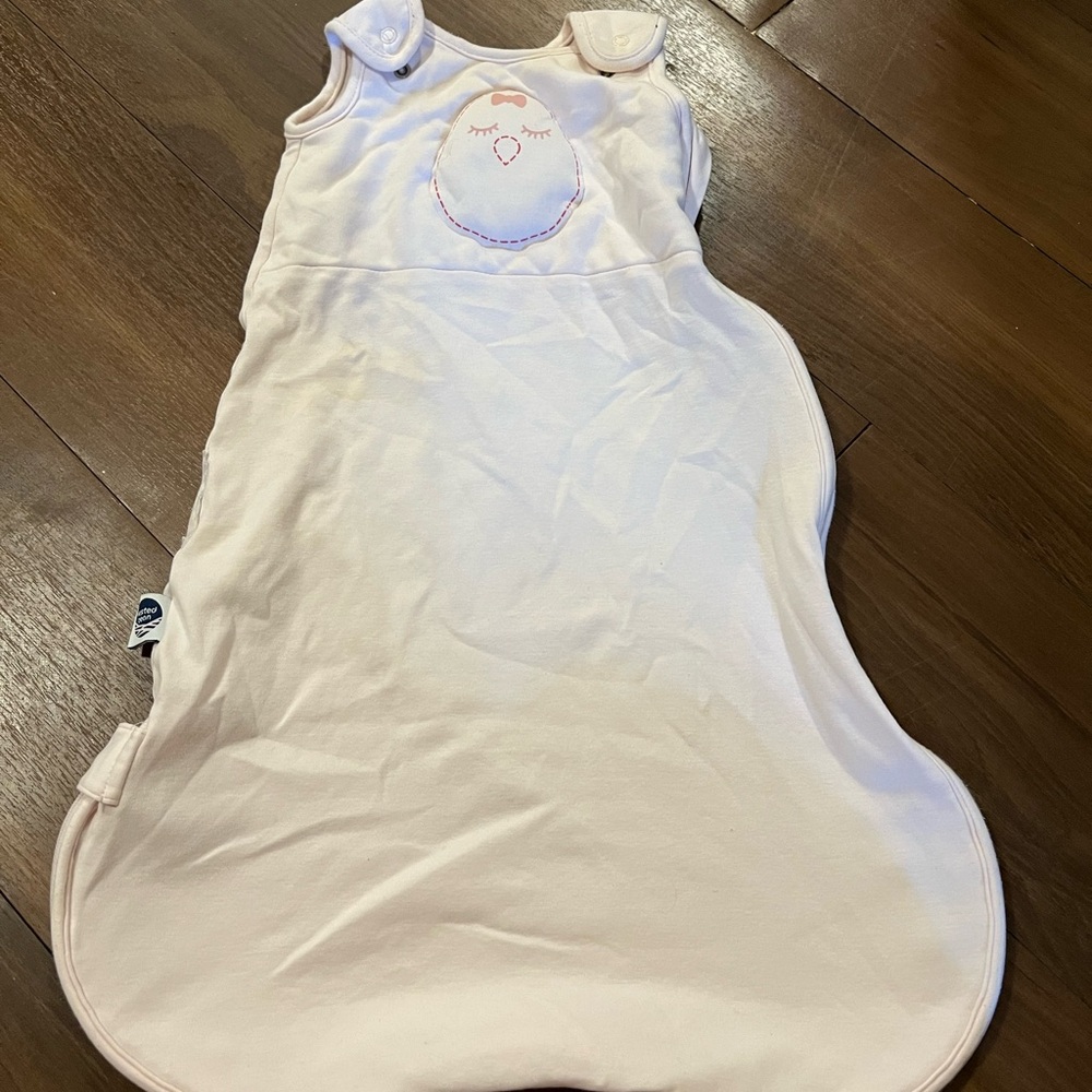 Nested Bean Kids Pajama Sleep Sack in Soft Pink